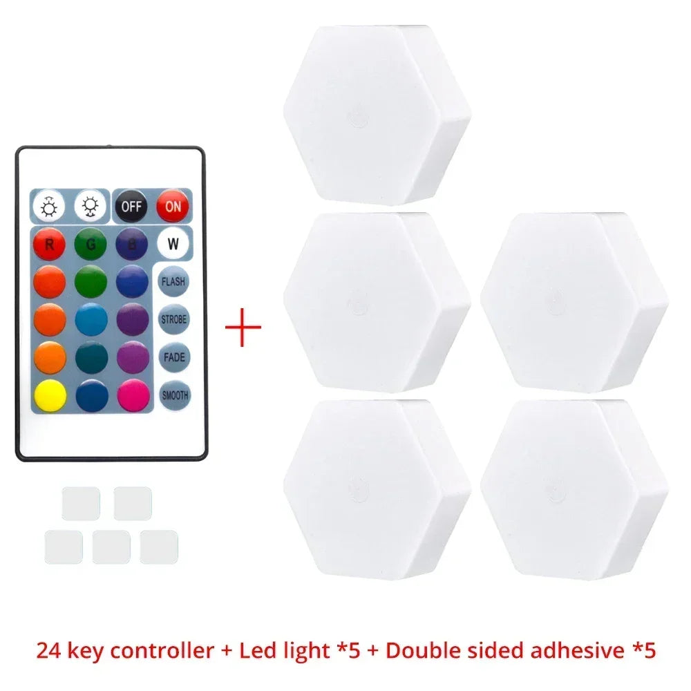 TayLed HexaTouch RGB (Kit Modular com Controle)