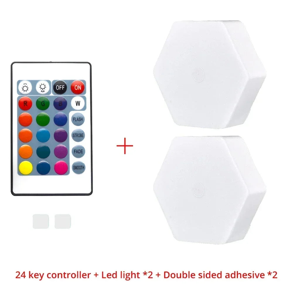 TayLed HexaTouch RGB (Kit Modular com Controle)