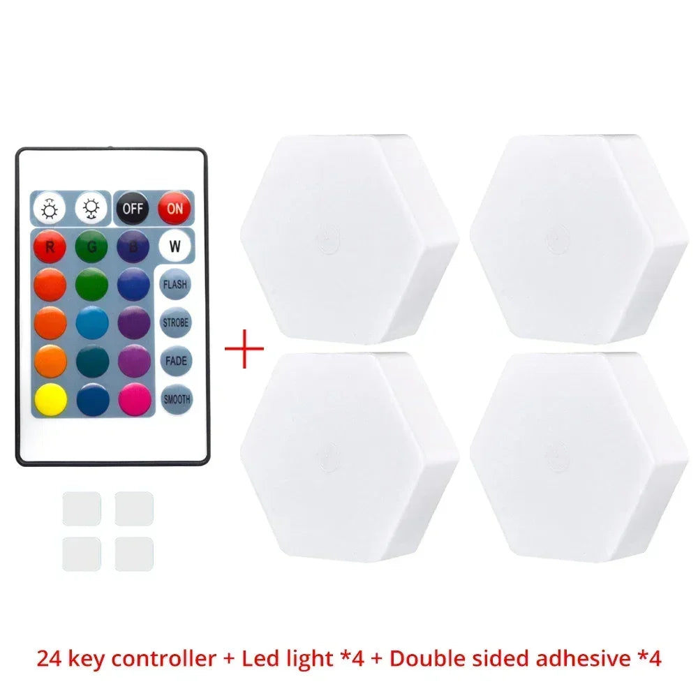 TayLed HexaTouch RGB (Kit Modular com Controle)
