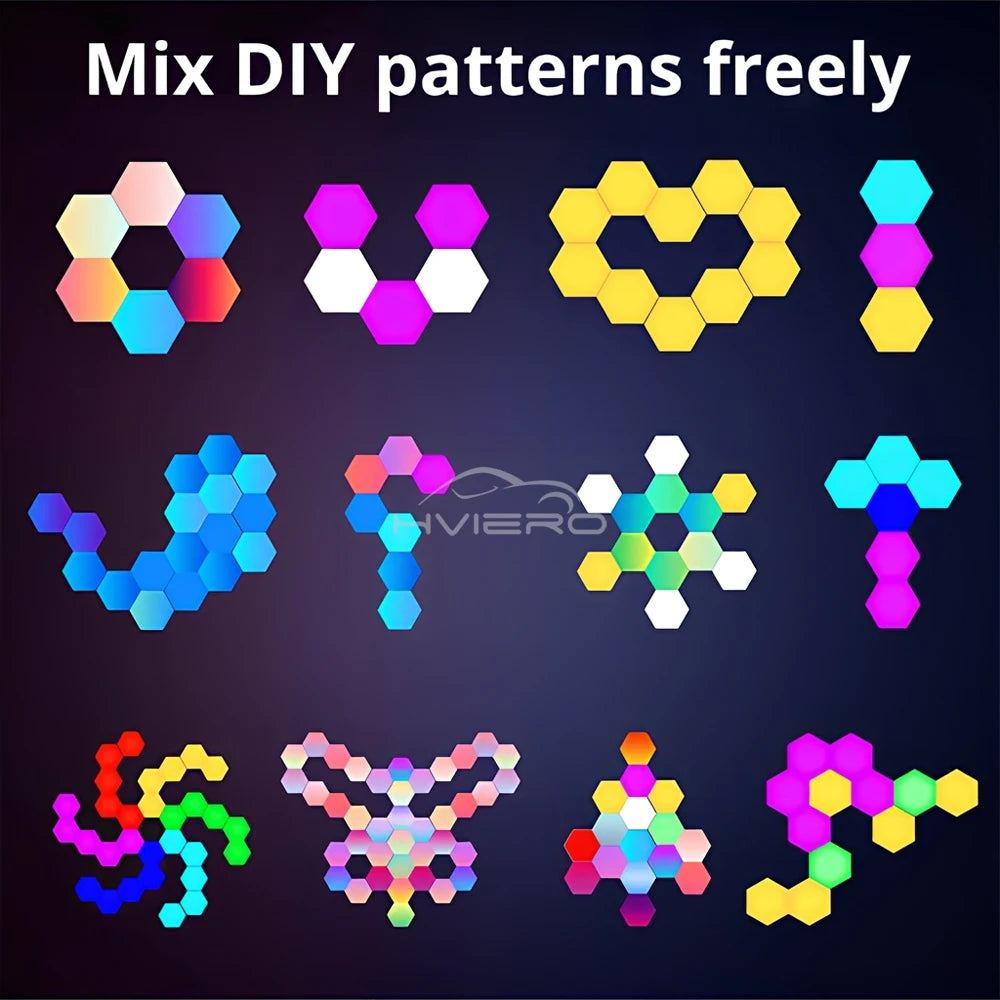 TayLed HexaTouch RGB (Kit Modular com Controle)